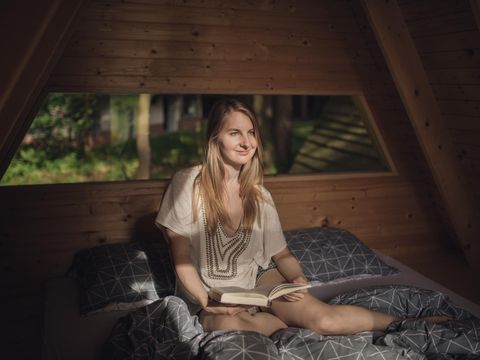 HÉBERGEMENT INSOLITE 3 personnes - Glamping Hut Forest Bed