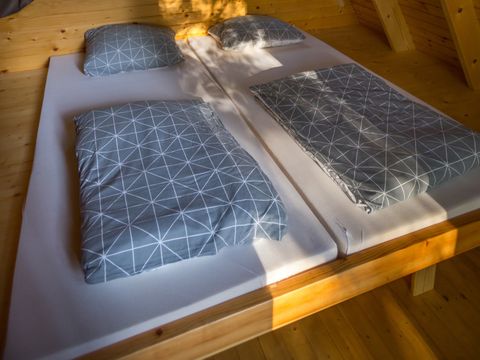 Hébergement 3 personnes - Glamping Hut Forest Bed