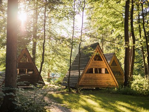 Hébergement 3 personnes - Glamping Hut Forest Bed