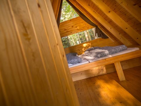 Hébergement 3 personnes - Glamping Hut Forest Bed