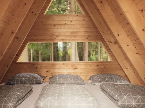 Hébergement 3 personnes - Glamping Hut Forest Bed