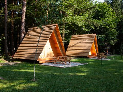 Hébergement 3 personnes - Glamping Hut Forest Bed