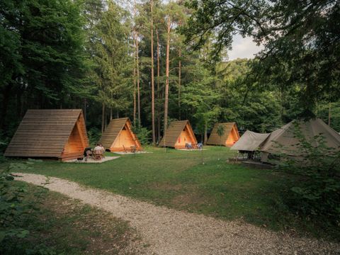 Hébergement 3 personnes - Glamping Hut Forest Bed
