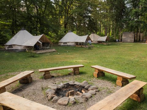 TENTE 4 personnes - Tente avec lit et matelas