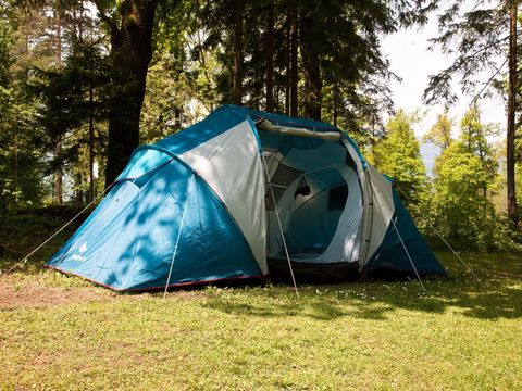 TENTE 4 personnes - Tente avec lit et matelas