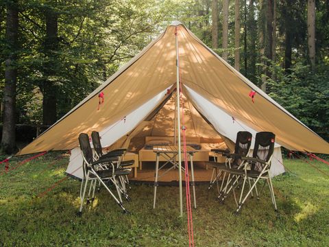 TENTE 4 personnes - Tente avec lit et matelas