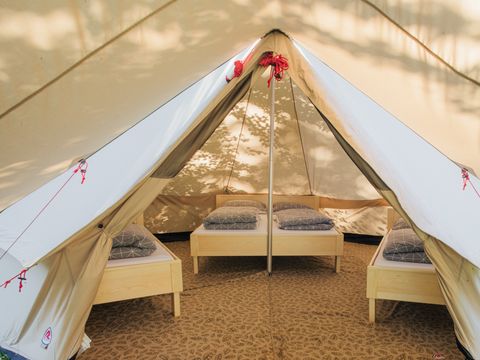 TENTE 4 personnes - Tente avec lit et matelas