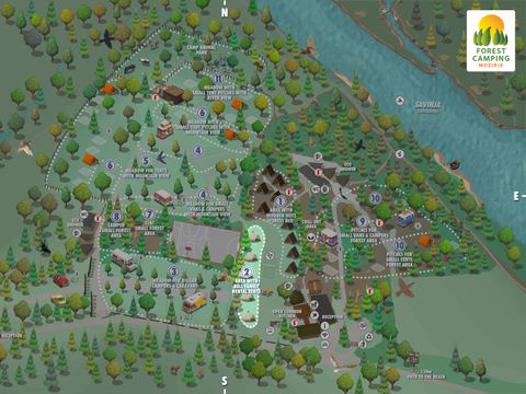 TENTE 4 personnes - Tente avec lit et matelas