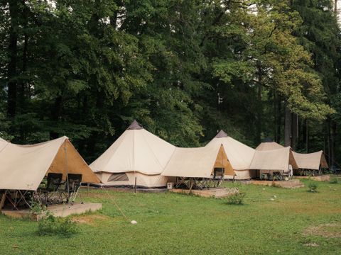 TENTE 4 personnes - Tente avec lit et matelas