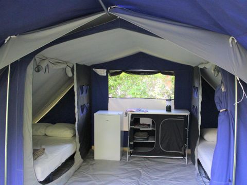 TENTE 4 personnes - Tente Tribu - 2 chambres - Sans sanitaire