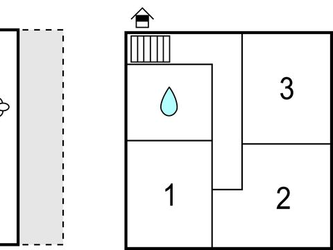 MAISON 8 personnes - DMR618 (max. 6 adultes)