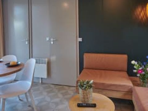 MOBILHOME 6 personnes - Mobil home Elégance 3 chambres (6 pers) terrasse