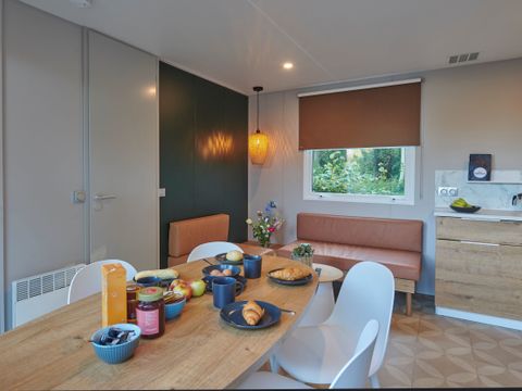 MOBILHOME 6 personnes - Mobil home Elégance 3 chambres (6 pers) terrasse