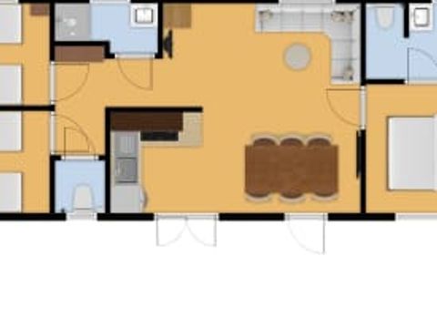 MOBILHOME 6 personnes - Libelle