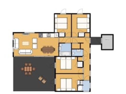 BUNGALOW 8 personnes - Bungalow de Heivlinder