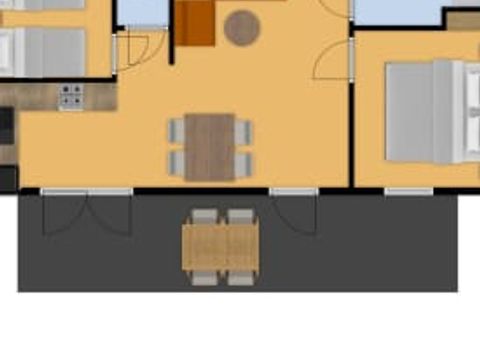 Mobilhome 4 personnes - Hommel