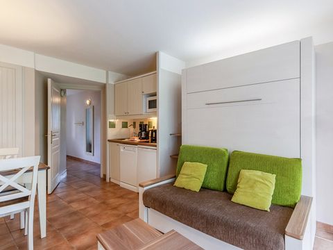 Studio 3 personnes - 1 alcôve - Terrasse ou balcon - Rez-de-jardin - Quartier de Hameau