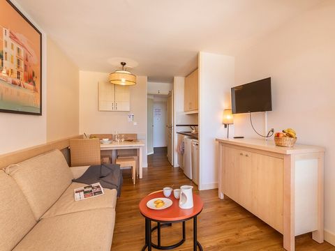 Studio 4 personnes - 1 alcôve - Terrasse - Vue mer - Climatisé - Rénové
