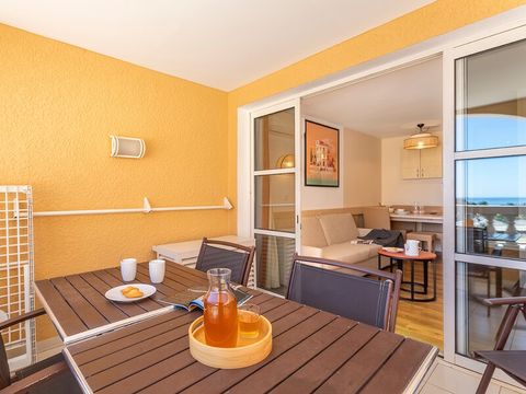 Studio 4 personnes - 1 alcôve - Terrasse - Vue mer - Climatisé - Rénové