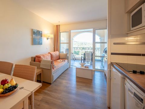 Studio 4 personnes - 1 coin - Nuit - Terrasse