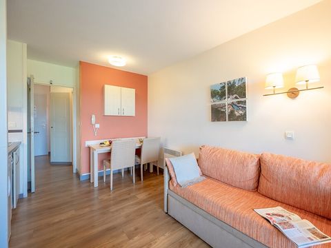 Studio 4 personnes - 1 coin - Nuit - Terrasse