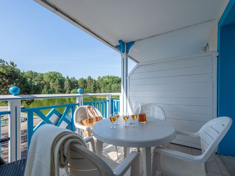 Studio 4 personnes - 1 coint - Nuit - Terrasse ou balcon - Quartier de la Place