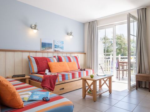 Appartement 6 personnes - 2 chambres - Terrasse ou balcon