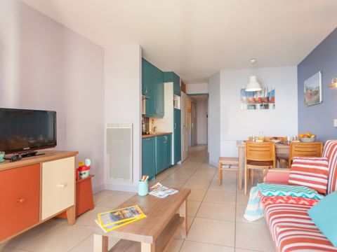 APPARTEMENT 3 personnes - 1 chambre - Terrasse ou balcon - Vue sur la mer