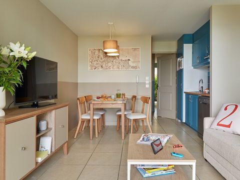APPARTEMENT 4 personnes - 1 chambre - Terrasse ou balcon - Vue sur la mer