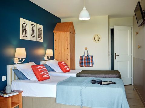 APPARTEMENT 4 personnes - 1 chambre - Terrasse ou balcon - Vue sur la mer