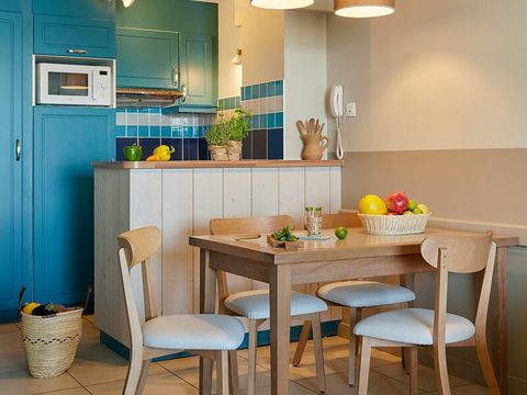 APPARTEMENT 4 personnes - 1 chambre - Terrasse ou balcon - Vue mer ouverte - Front de mer