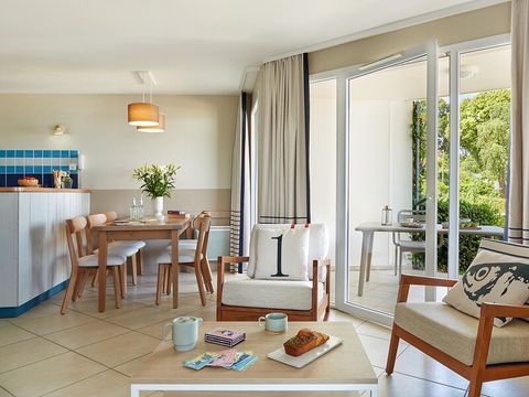 APPARTEMENT 6 personnes - 1 chambre + 1 alcôve - Terrasse ou balcon - Vue sur la mer