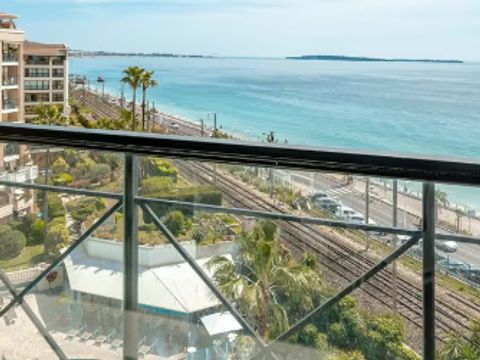 APPARTEMENT 4 personnes - 1 chambre - Vue sur la mer - Climatisation - Terrasse ou balcon