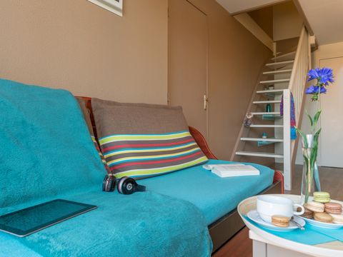 Studio 2 personnes - Terrasse ou balcon - Simple étage