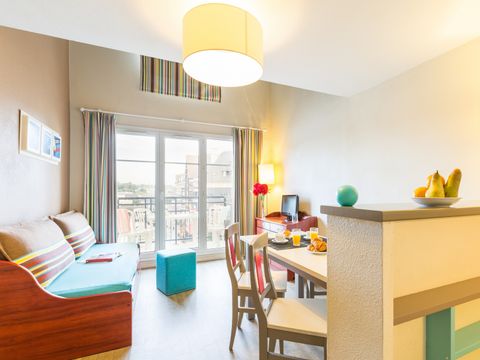 APPARTEMENT 6 personnes - 1 chambre + 1 alcôve - Terrasse ou balcon