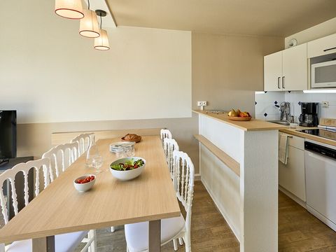 Appartement 6 personnes - 1 chambre - 1 alcôve - Terrasse ou balcon