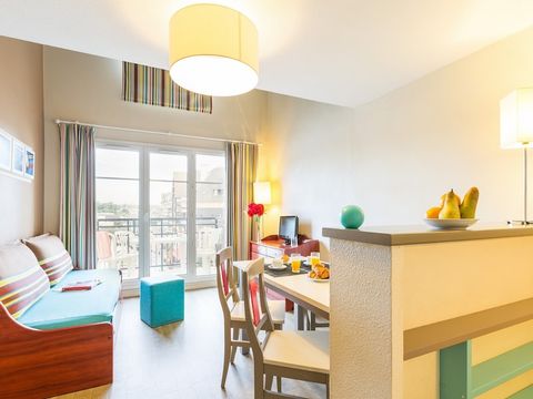Appartement 6 personnes - 1 chambre - 1 coin - Nuit - Duplex - Balcon