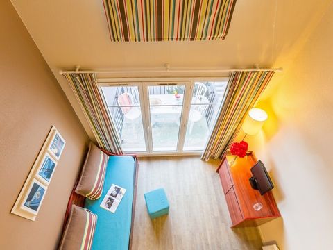 Appartement 6 personnes - 1 chambre - 1 coin - Nuit - Duplex - Balcon