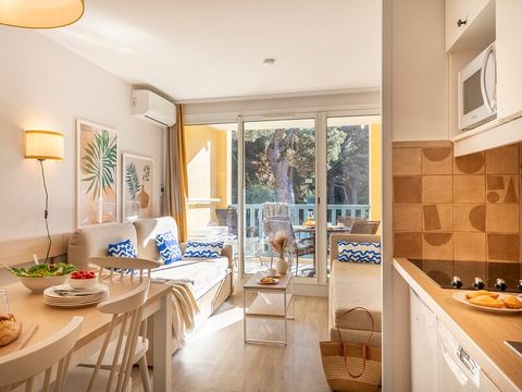 APPARTEMENT 4 personnes -  1 chambre - Terrasse ou balcon - Vue sur le jardin