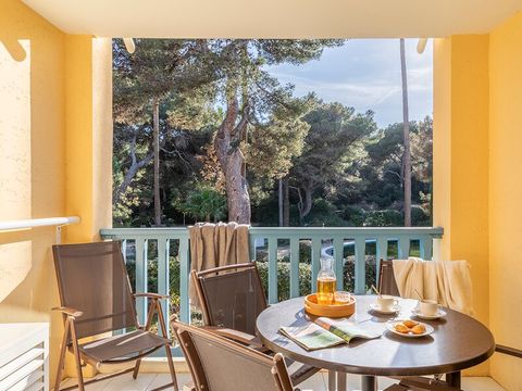 APPARTEMENT 4 personnes -  1 chambre - Terrasse ou balcon - Vue sur le jardin