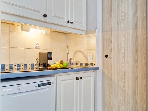 APPARTEMENT 6 personnes -  1 chambre + 1 coin nuit - Terrasse ou balcon - Vue sur le jardin