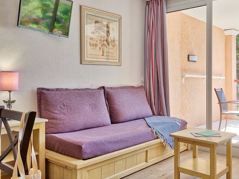 APPARTEMENT 6 personnes - 1 chambre + 1 coin nuit –Terrasse ou balcon – Vue jardin