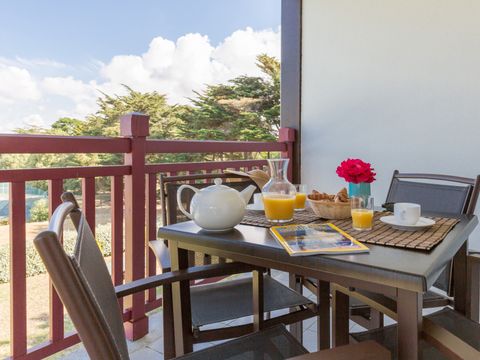 APPARTEMENT 4 personnes - - 1 chambre - Terrasse ou balcon - Vue sur la mer