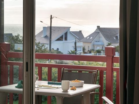 APPARTEMENT 4 personnes - - 1 chambre - Terrasse ou balcon - Vue sur la mer