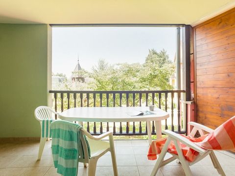 APPARTEMENT 6 personnes - 1 CHAMBRE + 1 COIN NUIT - VUE JARDIN