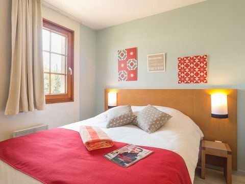 APPARTEMENT 6 personnes - 1 CHAMBRE + 1 COIN NUIT - VUE JARDIN