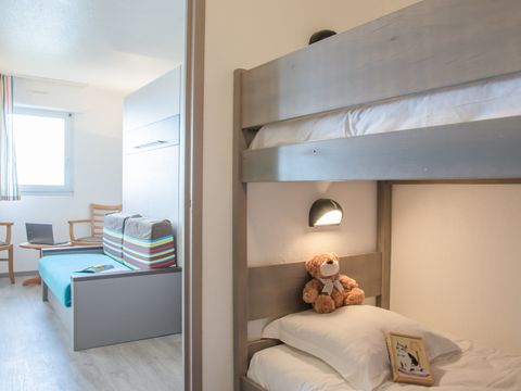 STUDIO 4 personnes - Studio - 1 coint nuit - balcon - vue mer