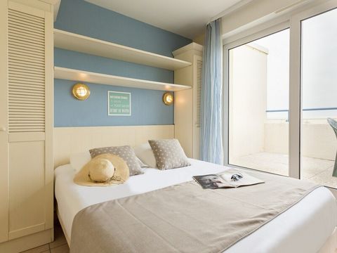 APPARTEMENT 6 personnes - 2 chambres - Balcon - Vue sur la mer