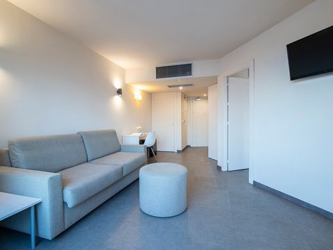 APPARTEMENT 2 personnes - Junior Suite Balcon - Vue sur la mer - 1 chambre