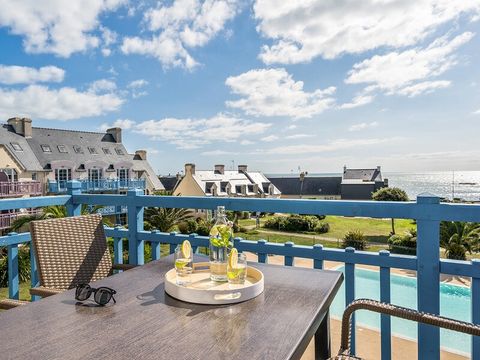 APPARTEMENT 6 personnes - 1 chambre + 1 coin nuit - Terrasse ou balcon - Vue mer - Rénové